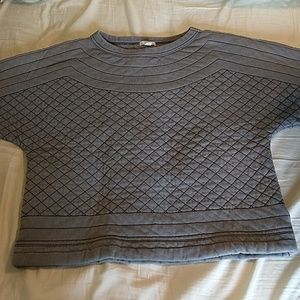 Gap quilted crop top